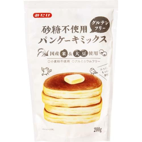 Amazon | みたけ 砂糖不使用パンケーキミックス 200g | みたけ